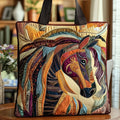 Women's Multicoloured Mosaic Horse Bag – Two Sizes