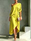 Camila™ | Asymmetrical One-Shoulder Dress