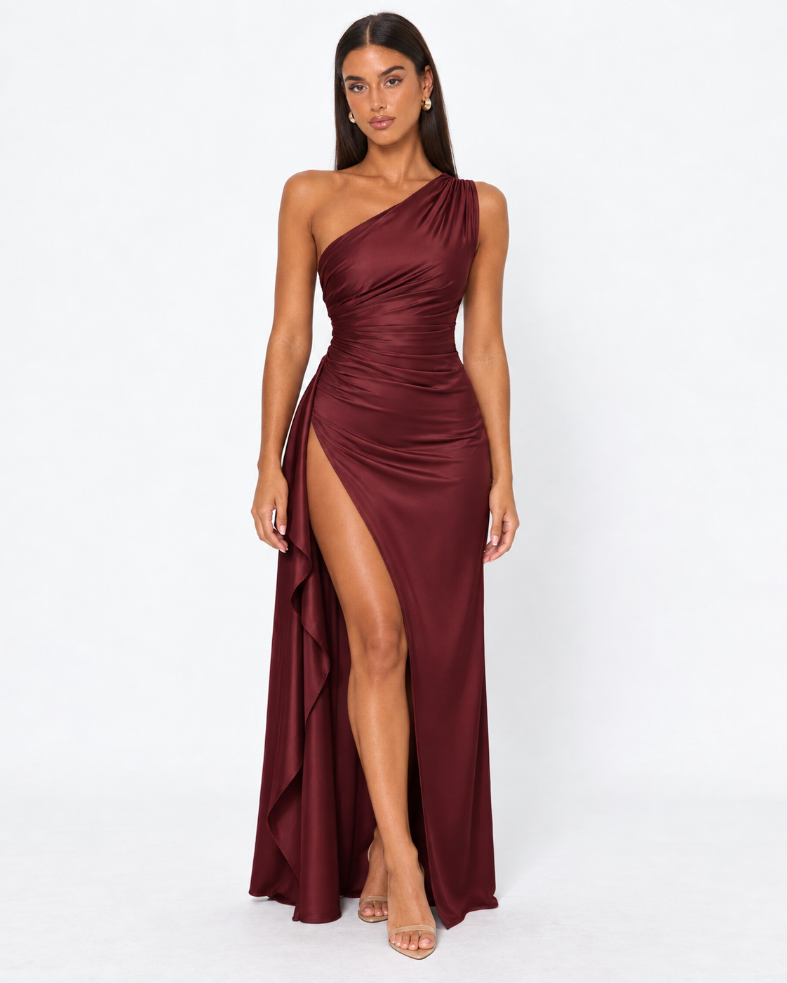 Main Event One-Shoulder Maxi
