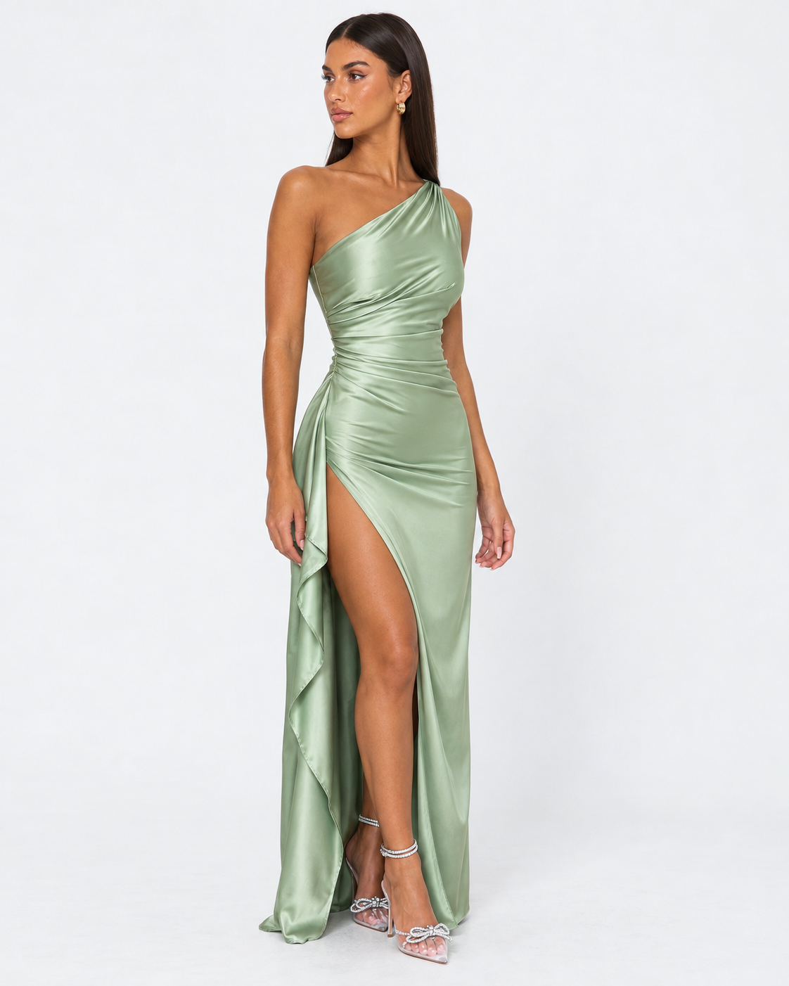 Main Event One-Shoulder Maxi
