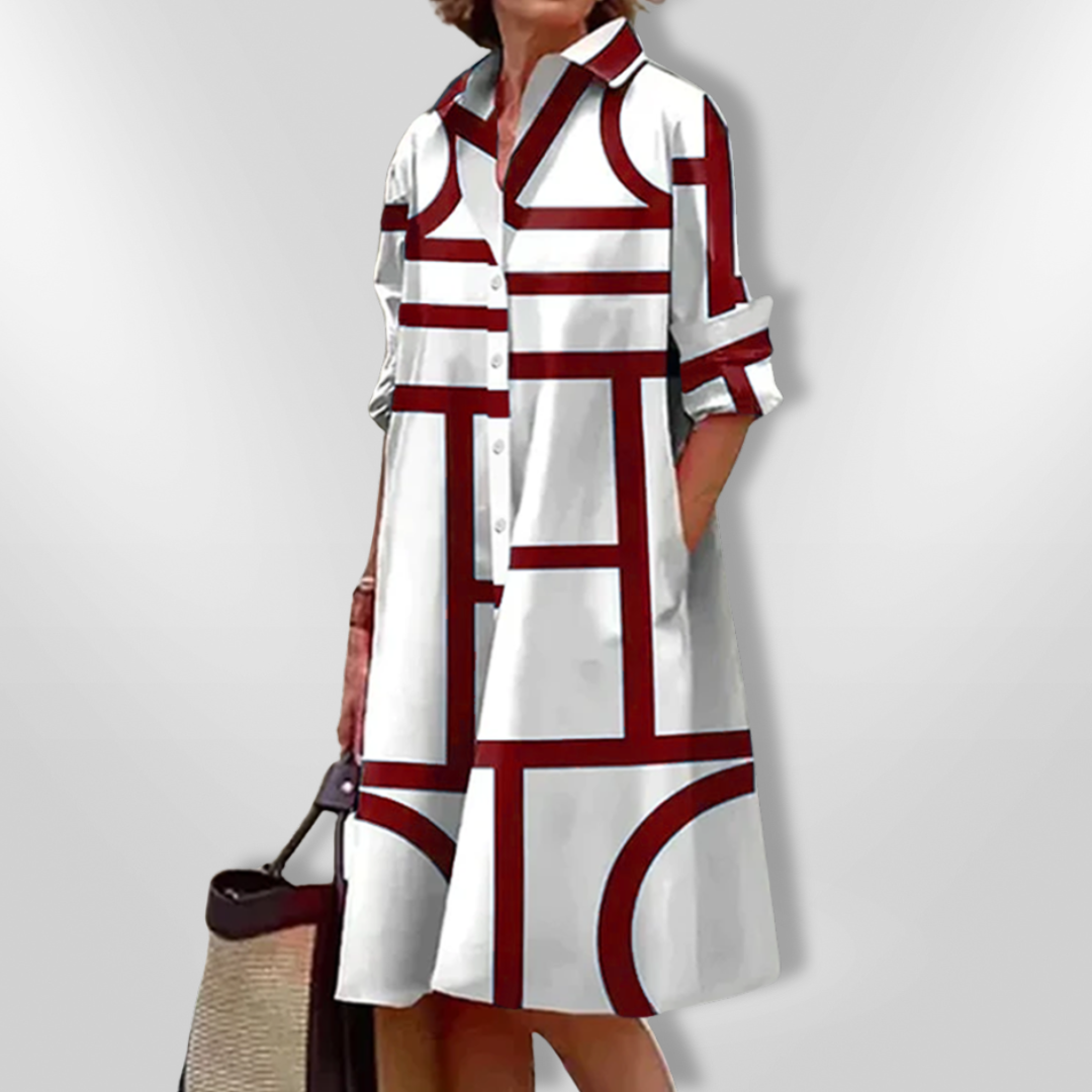 Genesis™ | Elegant Midi Dress