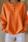 Harper Lane™ | Relaxed Fit Button-Up Blouse