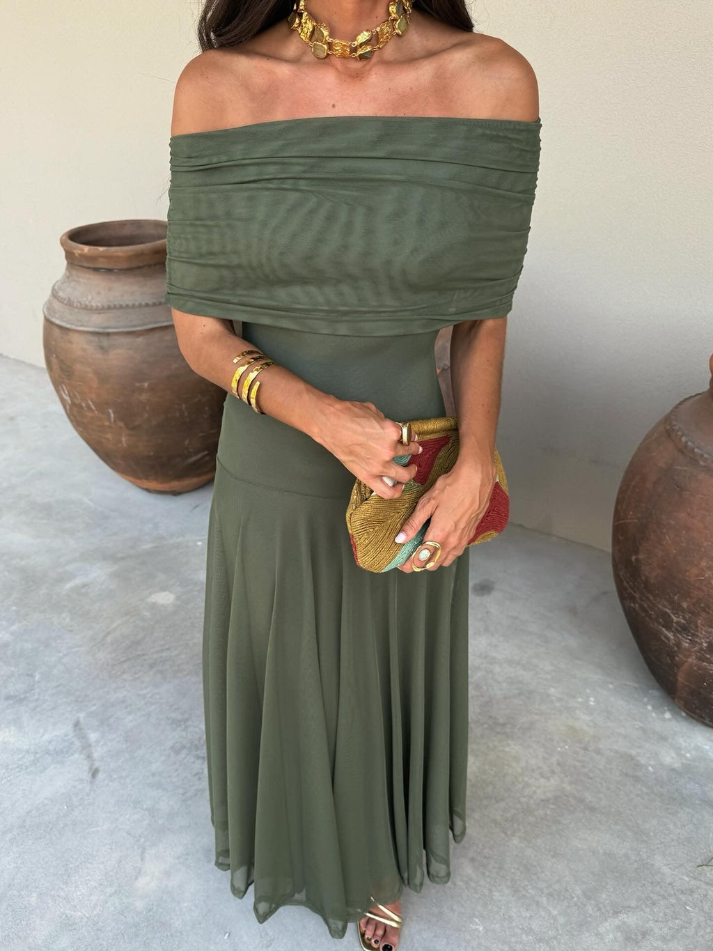 Toledo™ | One-Shoulder Maxi Dress