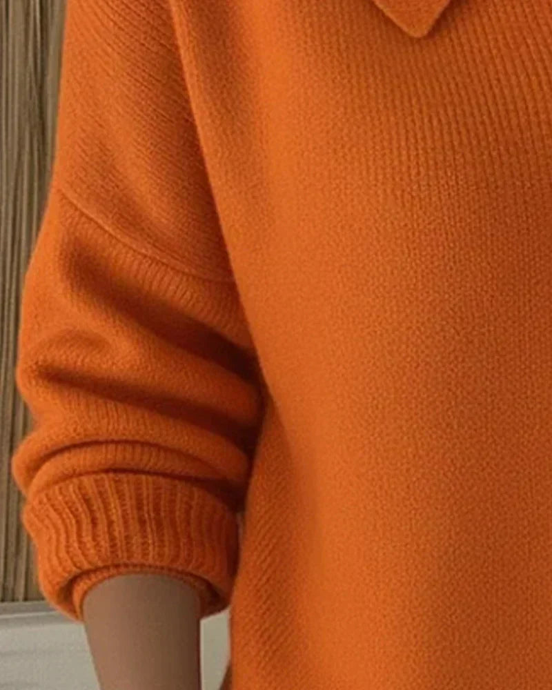 Vespera™ | Button-Up Collar Cardigan