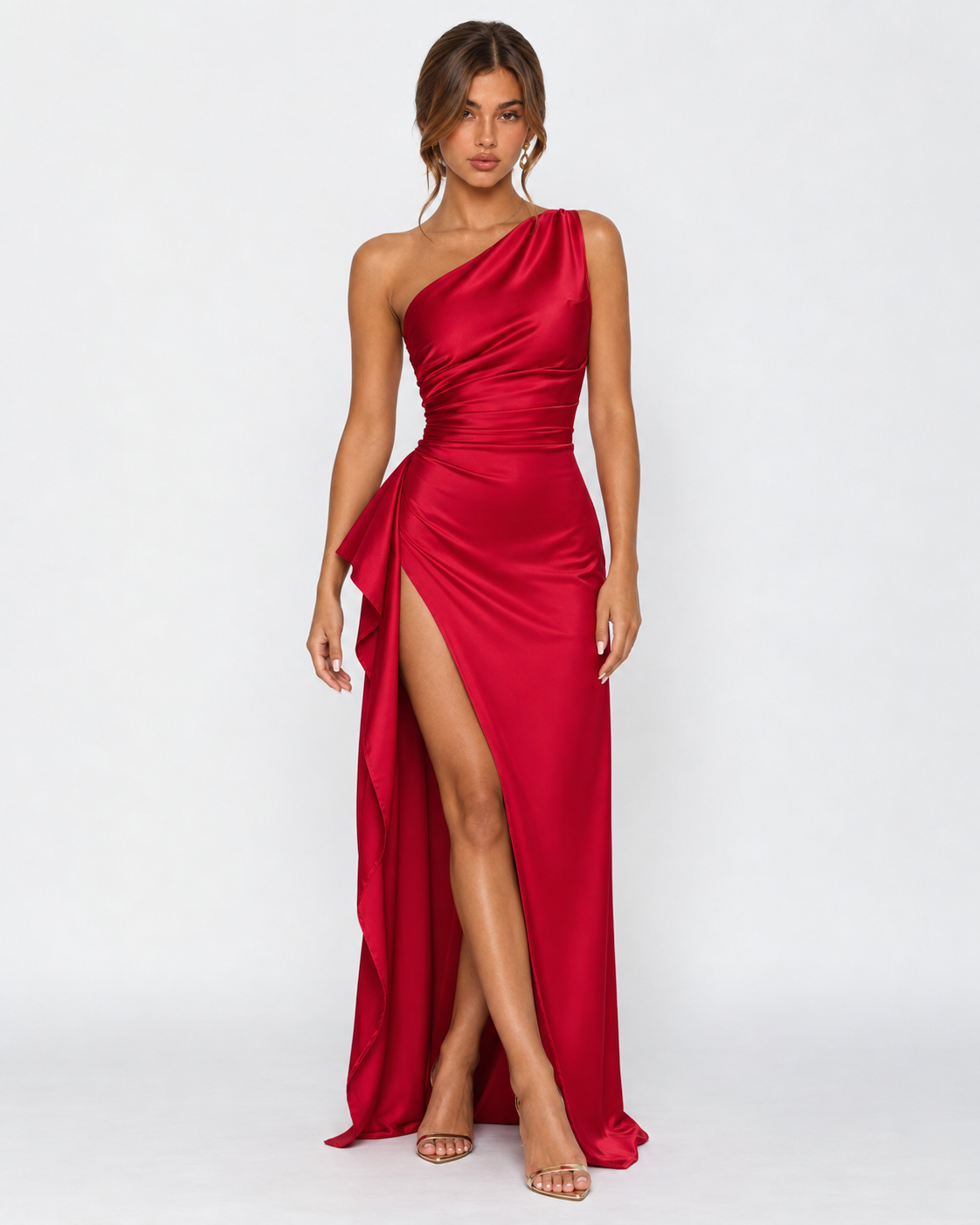 Main Event One-Shoulder Maxi