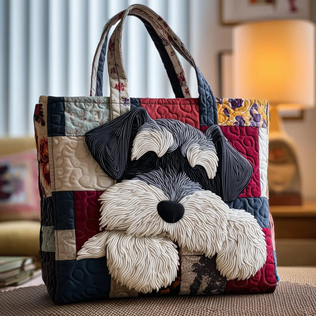 Handcrafted Schnauzer Bag – Gift Idea
