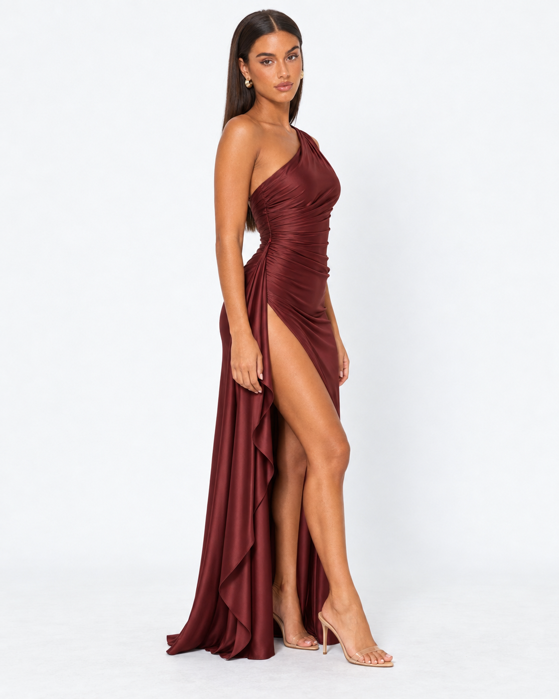 Main Event One-Shoulder Maxi
