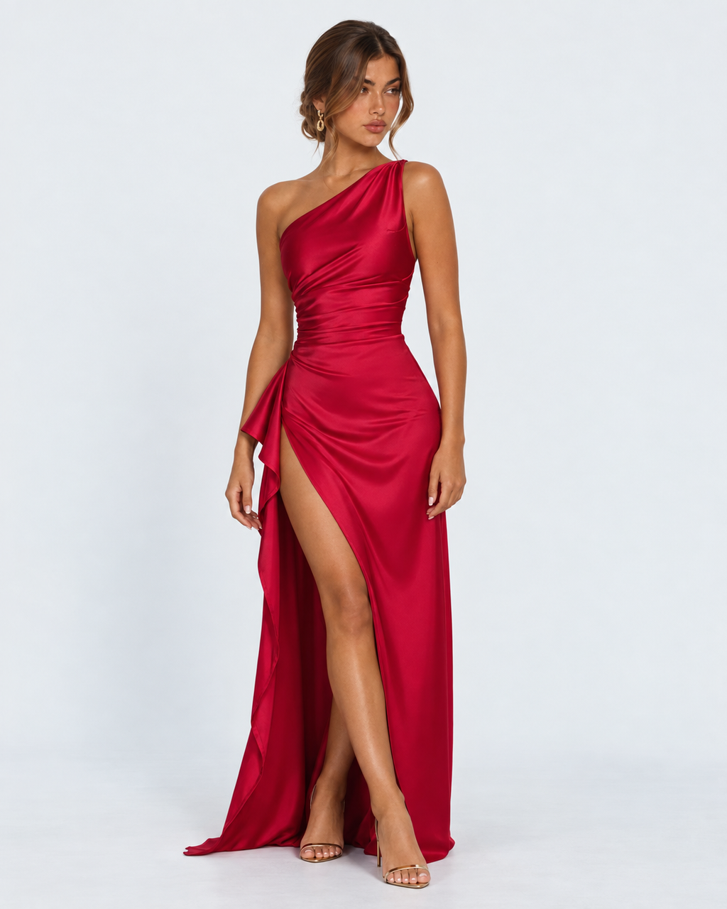 Main Event One-Shoulder Maxi