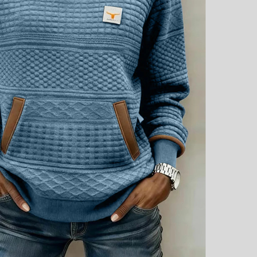 Noelle | Colourblock Crew Neck Sweatshirt