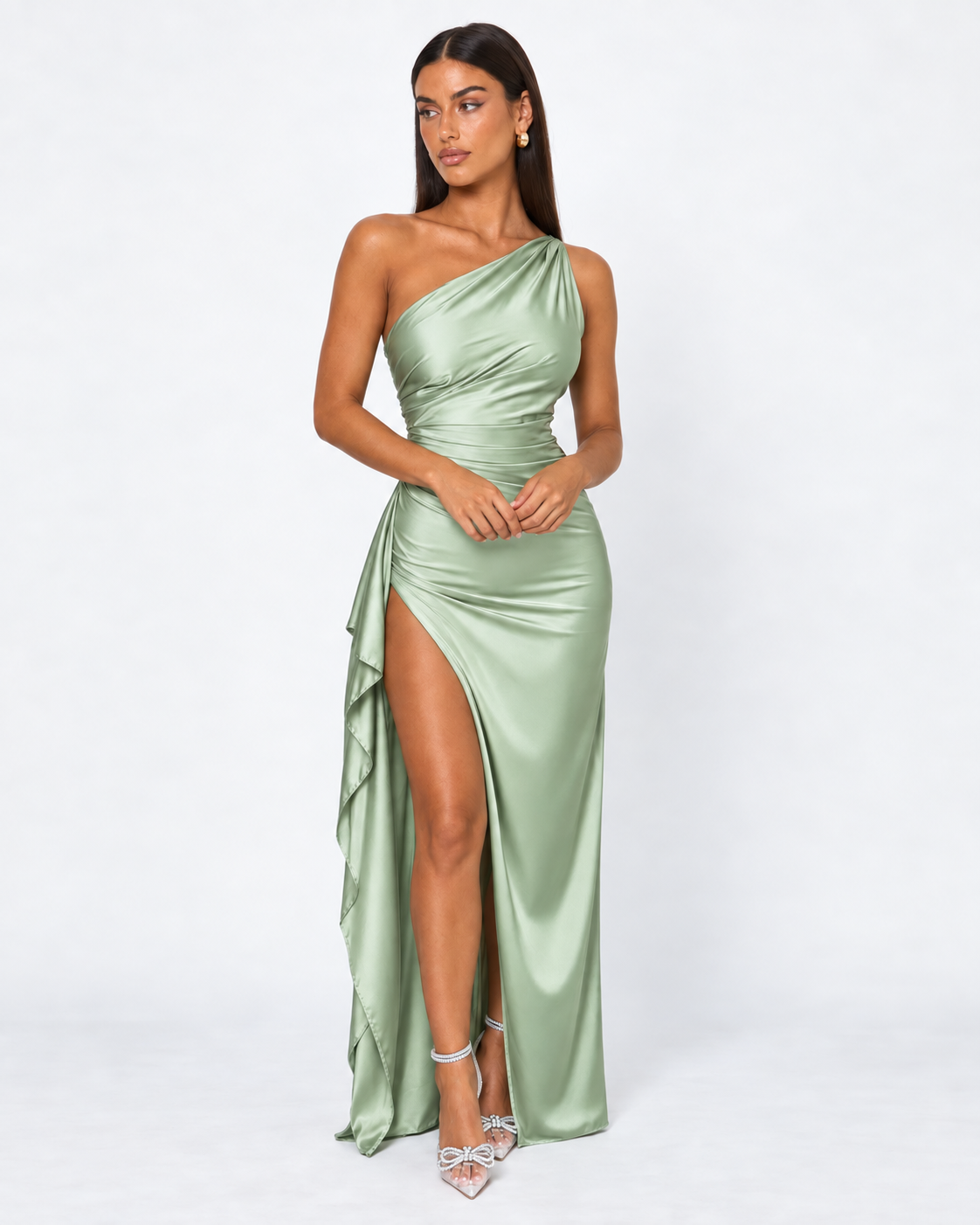 Main Event One-Shoulder Maxi