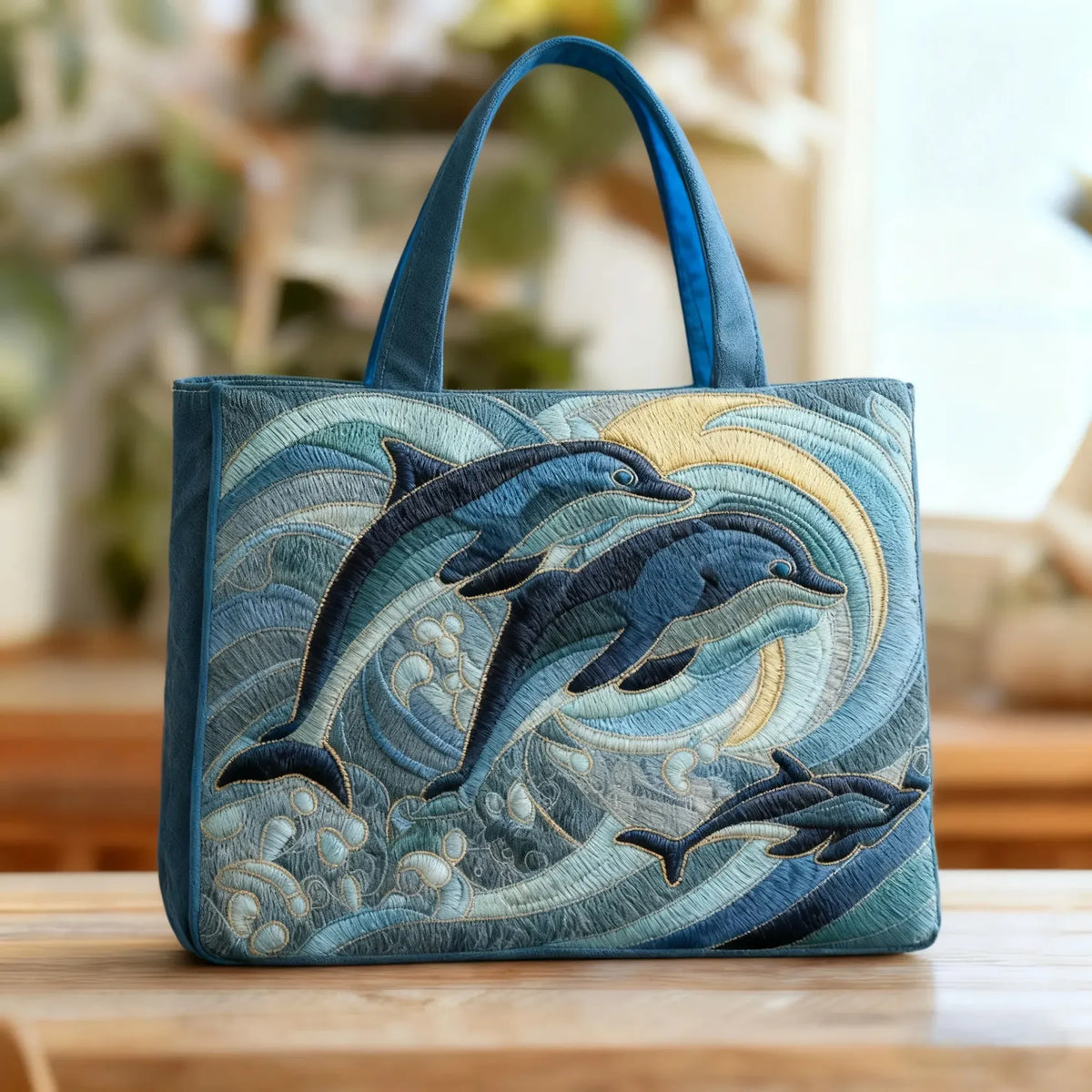 Handcrafted Ocean Dolphin Bag – Final Collection