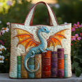 Quilted Book Guardian Dragon Bag – For Book Lovers