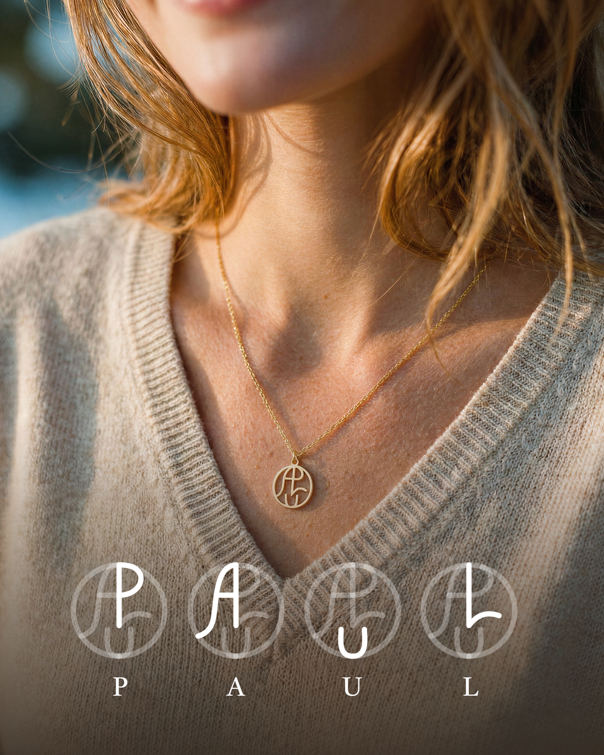The Monogram Necklace – Every Letter Tells a Story