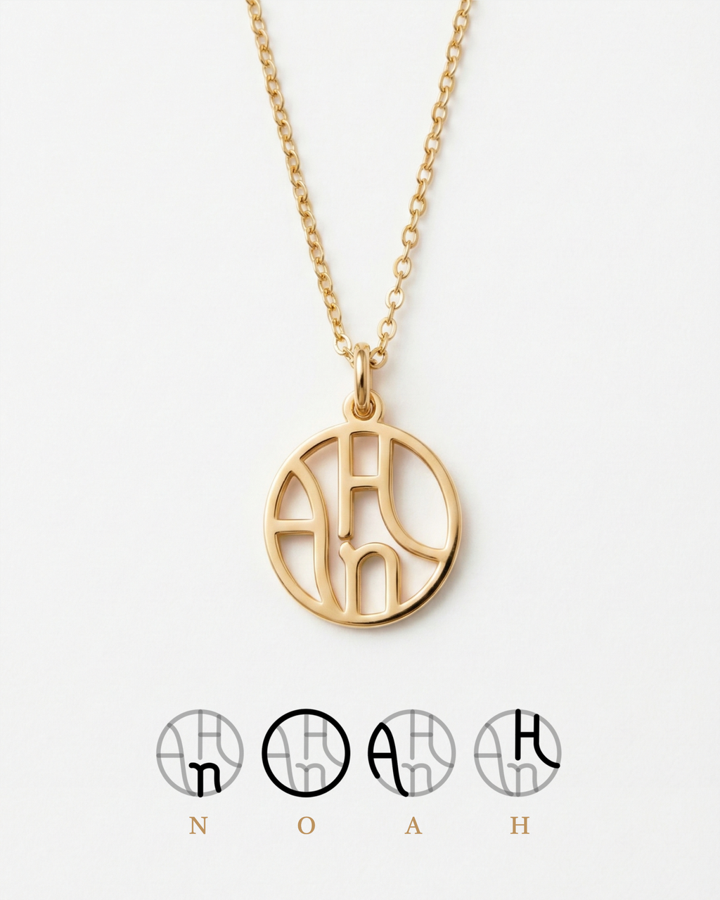 The Monogram Necklace – Every Letter Tells a Story