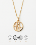 The Monogram Necklace – Every Letter Tells a Story
