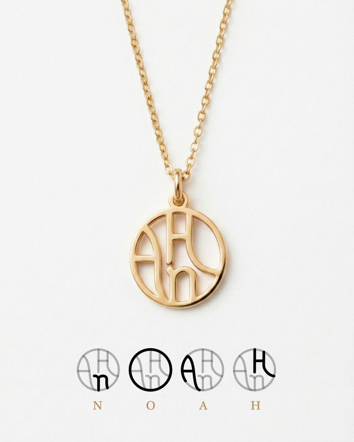 The Monogram Necklace – Every Letter Tells a Story