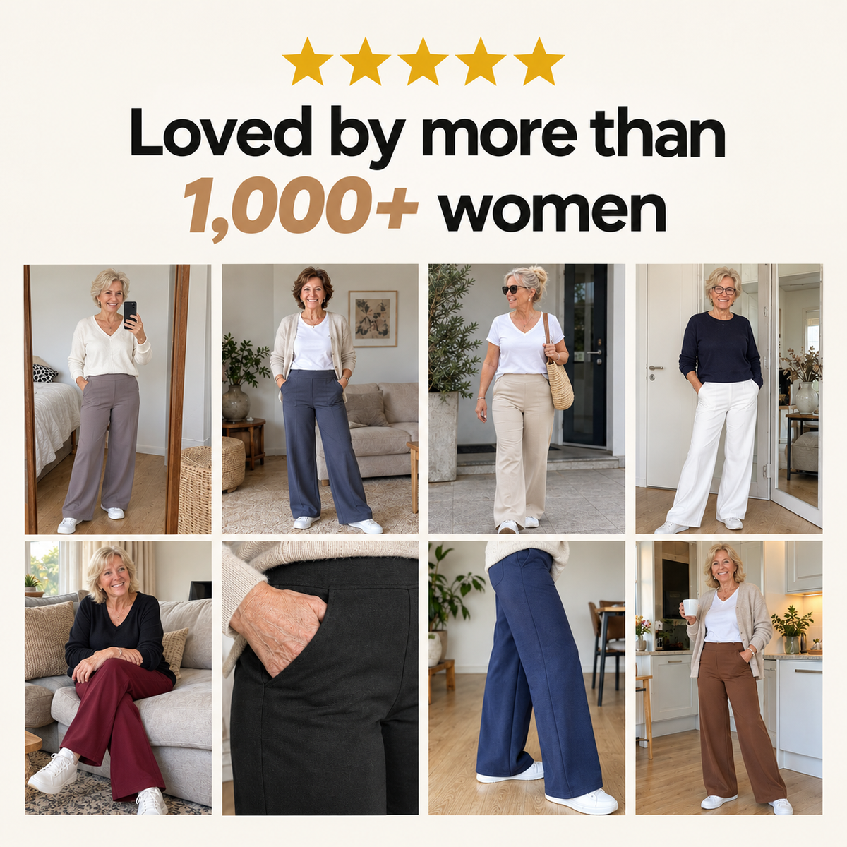 Sanne – The Comfortable Stretch Pants for Every Woman