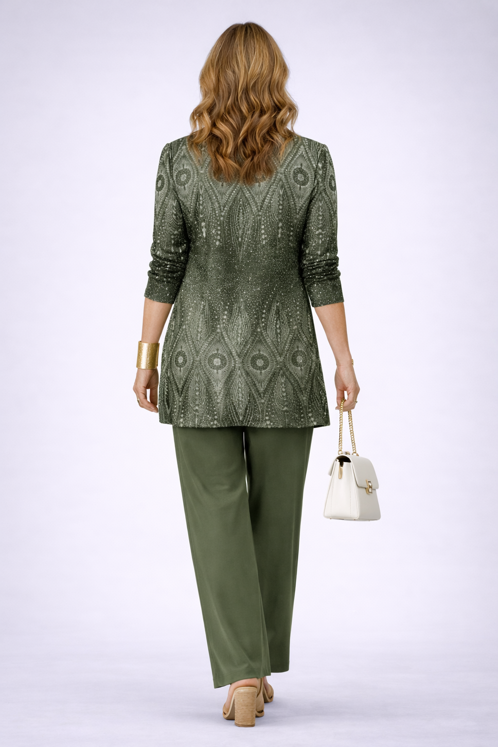 Hanna three-piece co-ord set in green – photo 3