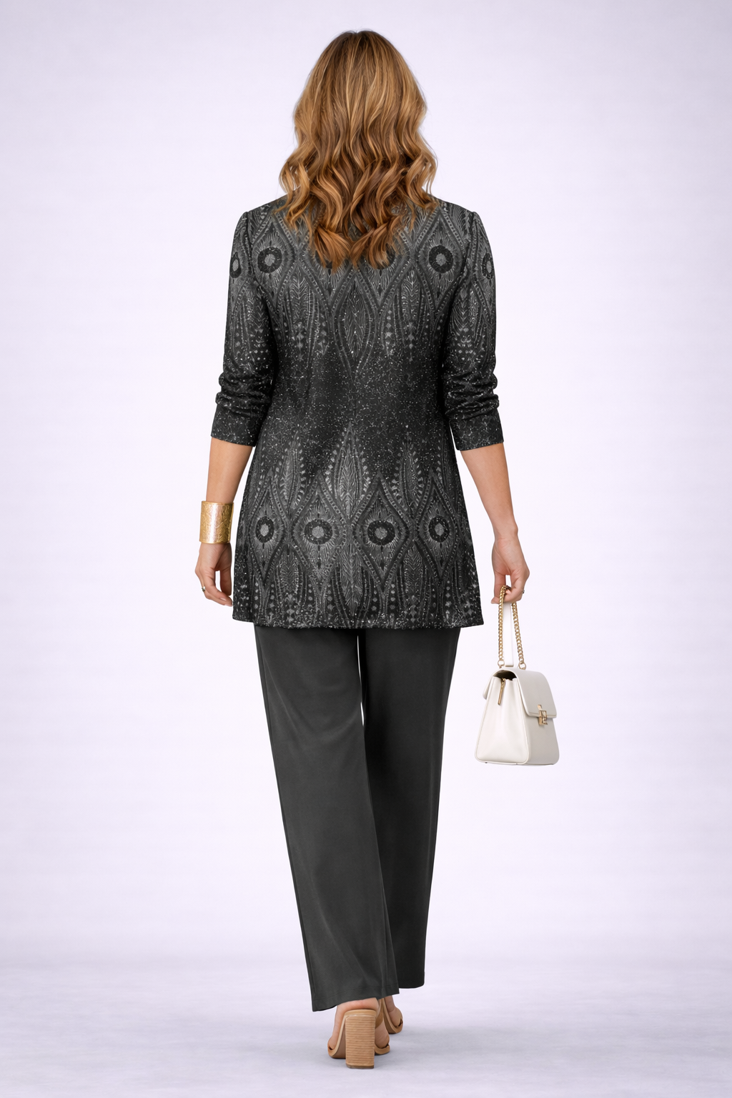 Hailey three-piece co-ord set in black – photo 3