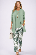 Lorie three-piece co-ord set in light green