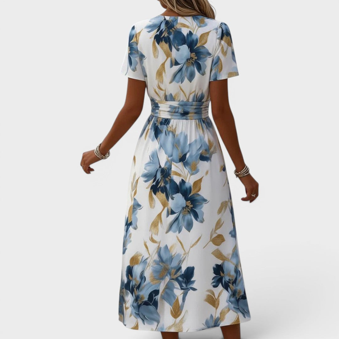 Denise™ | Floral Midi Dress