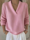 Vivelle™ | Relaxed V-Neck Jumper