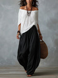 Camila | Chic Off-Shoulder Two-Piece Ensemble