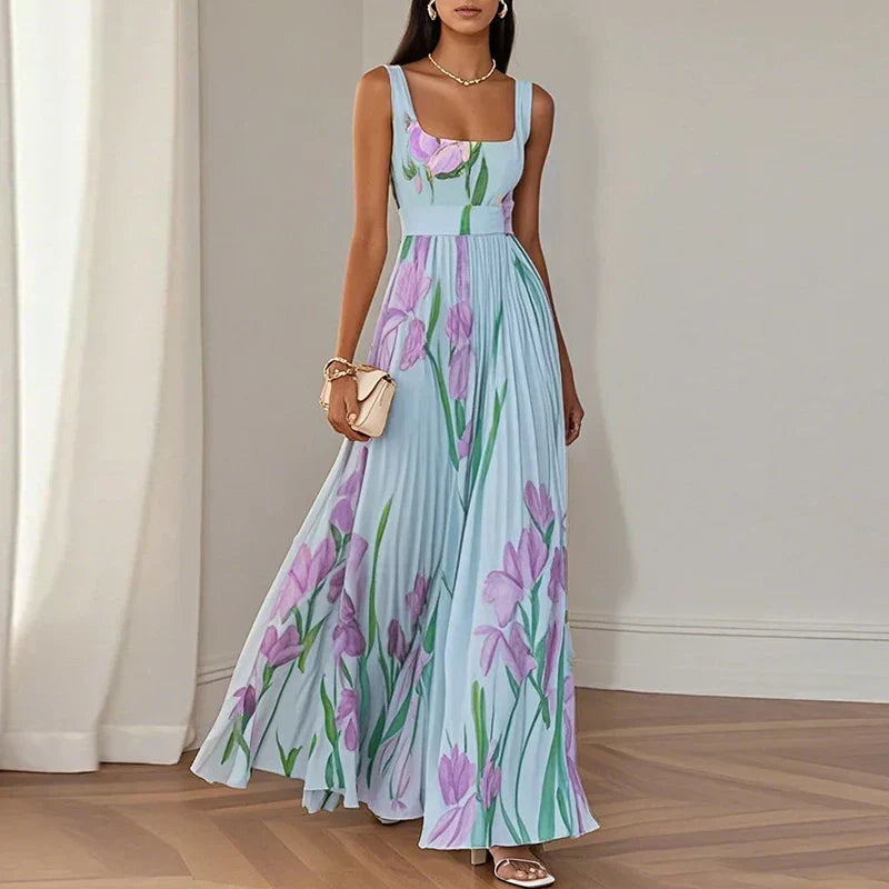Oriah™ | A-Line Floral Maxi Dress
