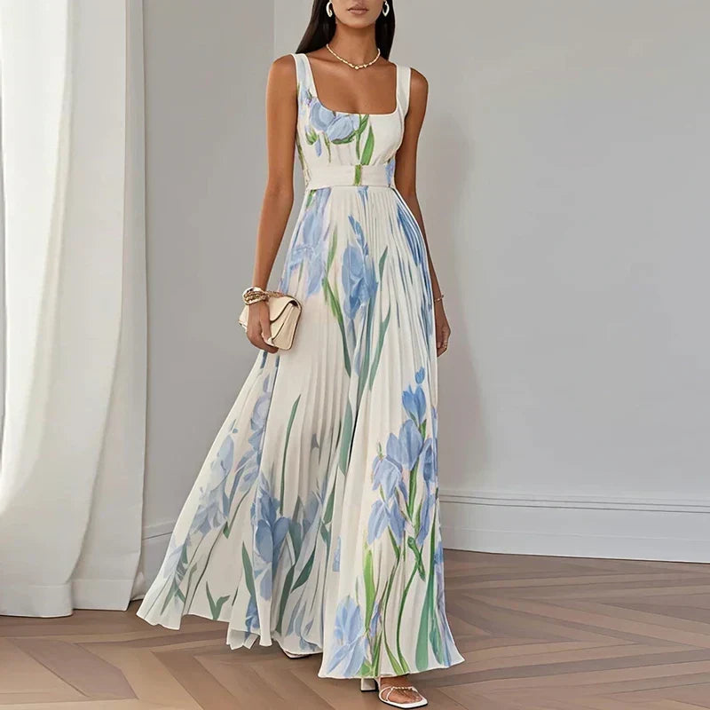 Oriah™ | A-Line Floral Maxi Dress
