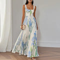 Oriah™ | A-Line Floral Maxi Dress