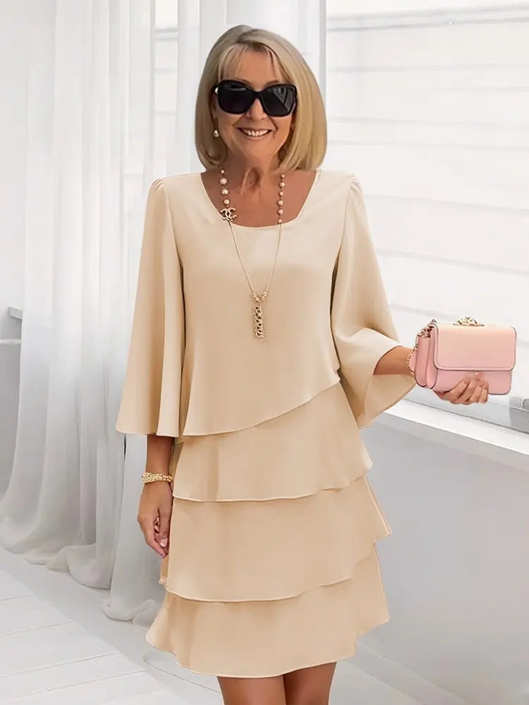 Catherine™ | Ruffled A-Line Dress