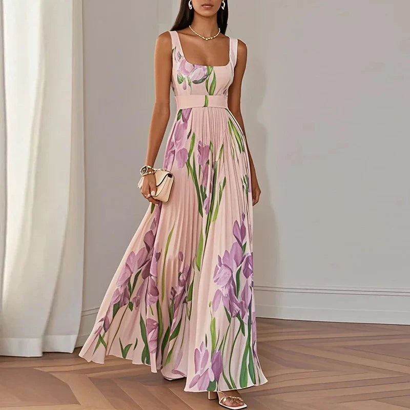 Oriah™ | A-Line Floral Maxi Dress