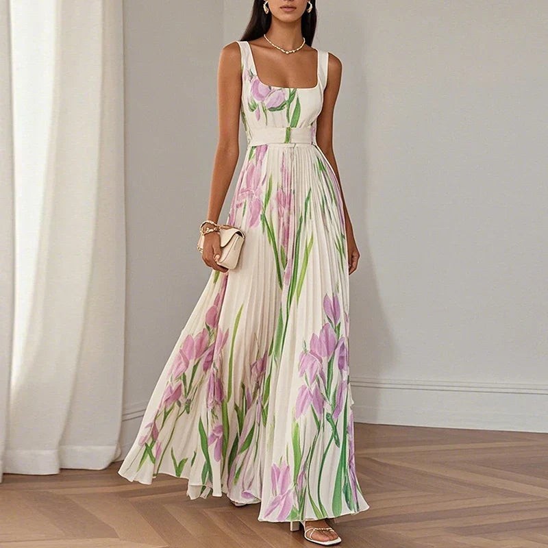 Oriah™ | A-Line Floral Maxi Dress