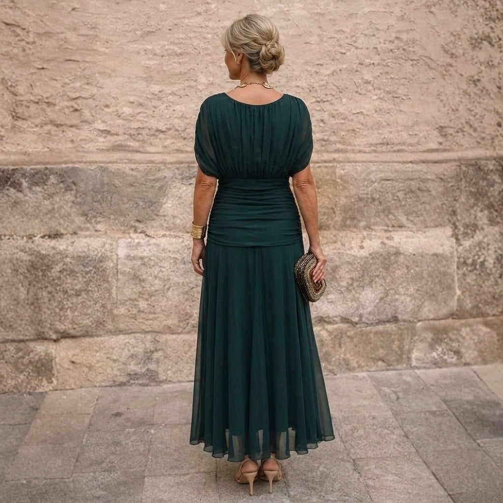 Mikaela™ | Off-Shoulder Maxi Dress