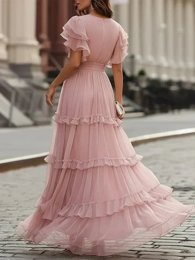 Rosalía™ | Tiered Ruffle Maxi Dress