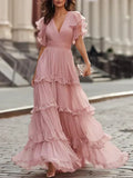 Rosalía™ | Tiered Ruffle Maxi Dress