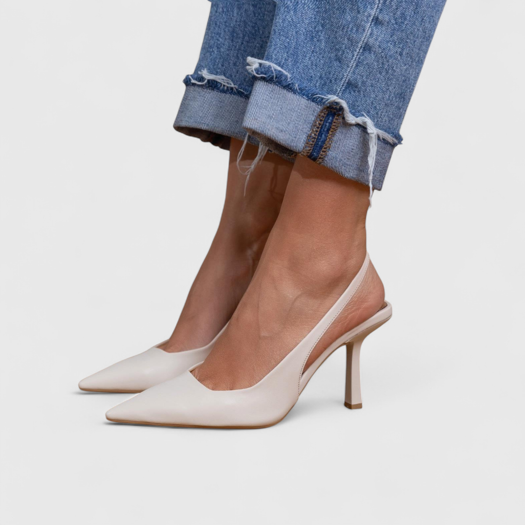 Women's Genuine Leather Heels