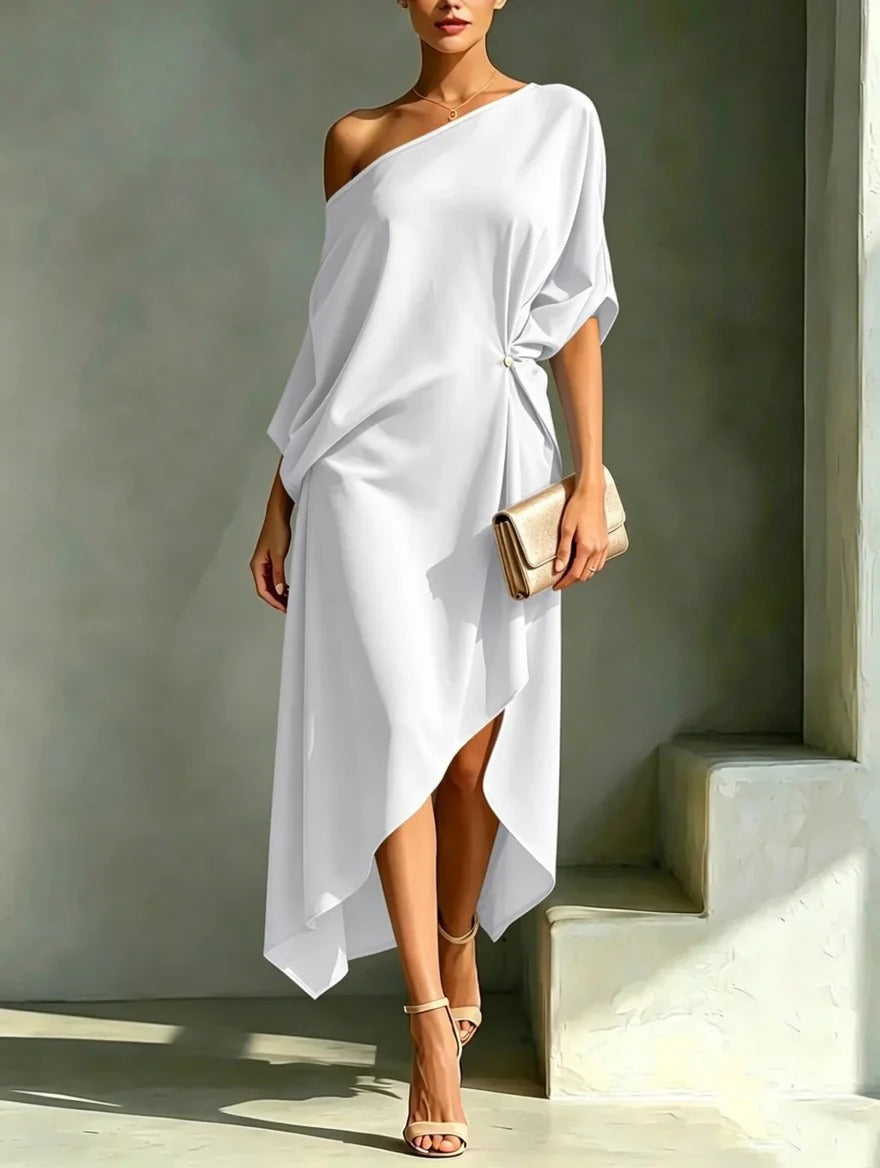 Camila™ | Asymmetrical One-Shoulder Dress