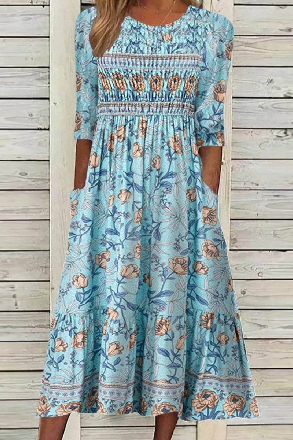 Sophie™ | Elegant Floral Maxi Dress