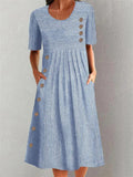 Eden™ Striped Midi Dress