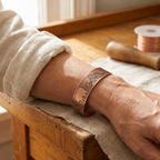 Mother Bear Copper Bracelet