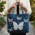 Handcrafted Silver Butterfly Bag – Elegant and Practical