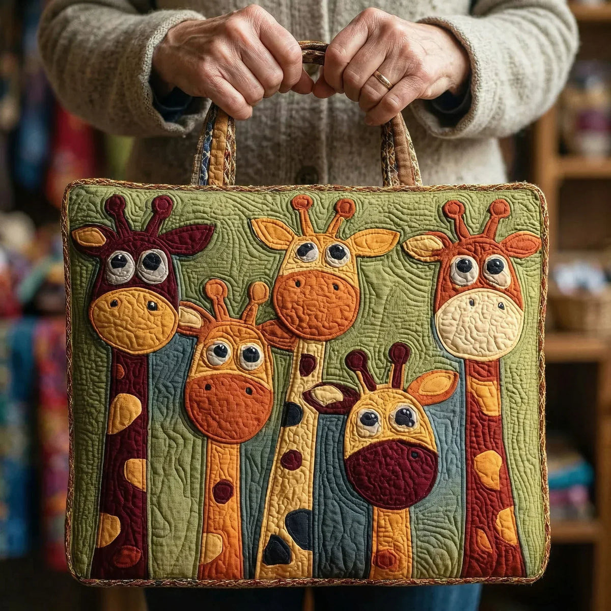 Handcrafted Giraffe Bag – Gift Idea