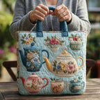 Floral Quilted Springtime Print Bag – Two Sizes