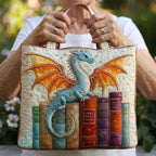 Quilted Book Guardian Dragon Bag – For Book Lovers
