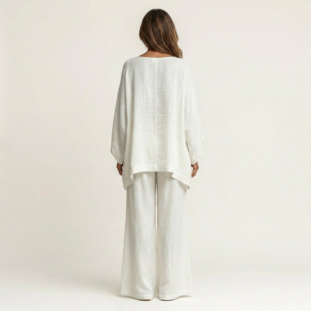 Majolie™ | Linen-Blend Two-Piece Set