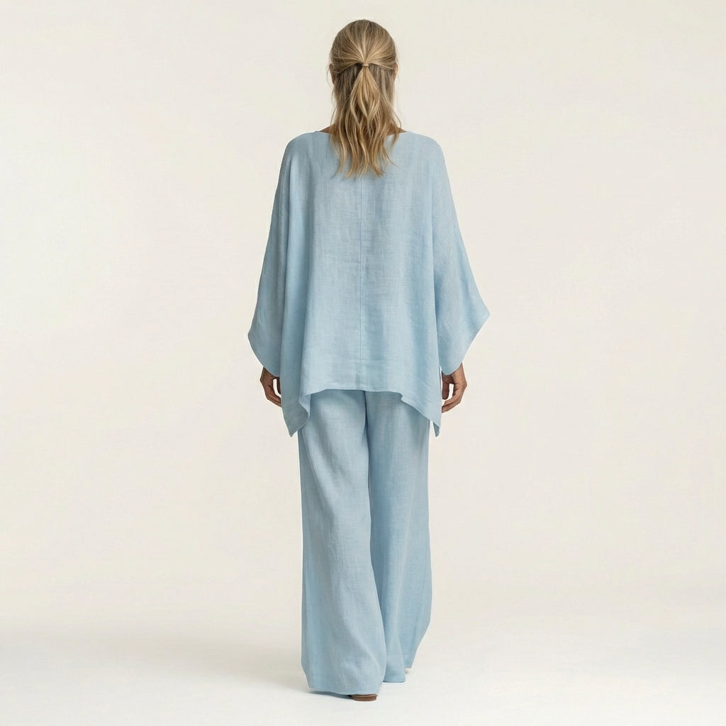 Majolie™ | Linen-Blend Two-Piece Set