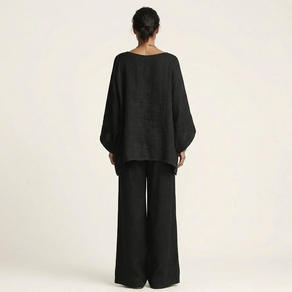 Majolie™ | Linen-Blend Two-Piece Set