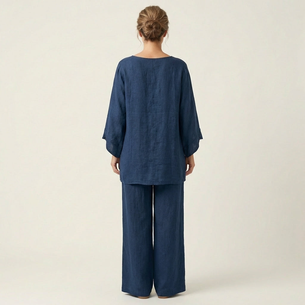 Majolie™ | Linen-Blend Two-Piece Set