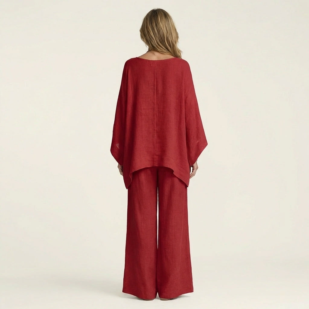 Majolie™ | Linen-Blend Two-Piece Set